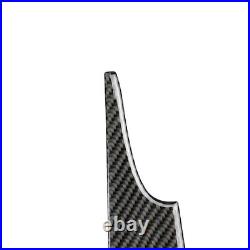 Carbon Fiber Car Interior Dashboard Panel Cover Trim For Ford Mustang 15-19