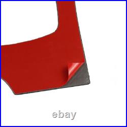 Carbon Fiber Car Interior Dashboard Panel Cover Trim For Ford Mustang 15-19
