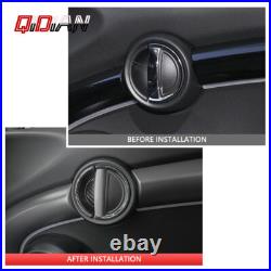 Carbon Fiber Car Interior Door Handle Cover Sticker For MINI Cooper F54 F55 F60 Carbon Fiber Car Interior Door Handle Cover Sticker For MINI Cooper F54 F55 F60