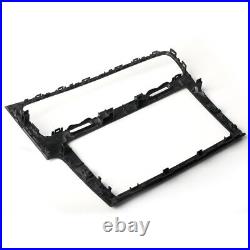 Carbon Fiber Car Interior Trim Sticker Part Central Control GPS Navigation Frame