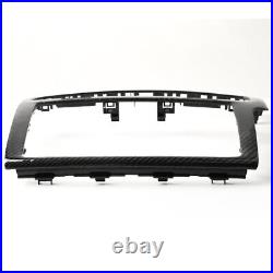 Carbon Fiber Car Interior Trim Sticker Part Central Control GPS Navigation Frame