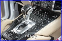 Carbon Fiber Car Interior Trims For Porsche Cayenne 2011-2017 16pcs