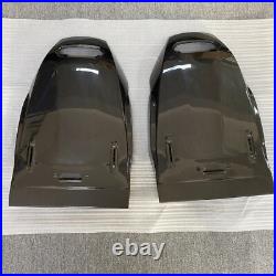 Carbon Fiber Car Seat Back Cover Trims Interior Replace For Lamborghini URUS 2PC