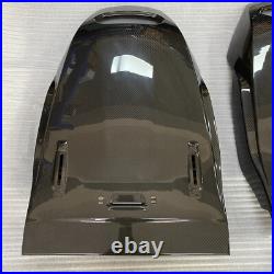 Carbon Fiber Car Seat Back Cover Trims Interior Replace For Lamborghini URUS 2PC