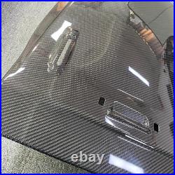 Carbon Fiber Car Seat Back Cover Trims Interior Replace For Lamborghini URUS 2PC