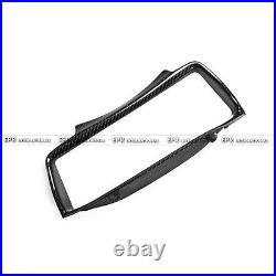 Carbon Fiber Cluster Surround Interior Cover Kits RHD For Mitsubishi EVO 7 8 9