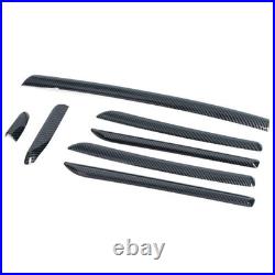 Carbon Fiber Console Trim ABS Interior Door Panel Cover for Audi A3 S3 RS3