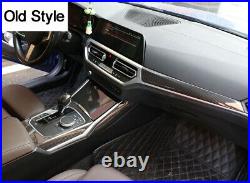 Carbon Fiber Control Panel Interior Trim Cover Kit for BMW G87 M2 G80 M3 G82 M4