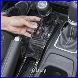 Carbon Fiber Cover Accessory For Car Interior Black Carbon Fiber Finish