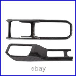 Carbon Fiber Cover Accessory For Car Interior Black Carbon Fiber Finish