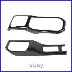Carbon Fiber Cover Accessory For Car Interior Black Carbon Fiber Finish
