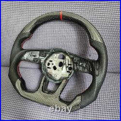 Carbon Fiber Custom Steering Wheel For Audi A3 S3 RS3 A4 B9 S4 RS4 RS7 2015-2019