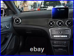 Carbon Fiber Dashboard Trim Cover Panel For Benz CLA-Class GLA-Class 13-17 RHD