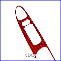 Carbon Fiber Door Control Arm Rest Panel Trim Cover For Ford Mustang Convertible