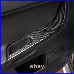 Carbon Fiber Door's Interior Decorative Cover Trim For Mitsubishi Lancer 15pc
