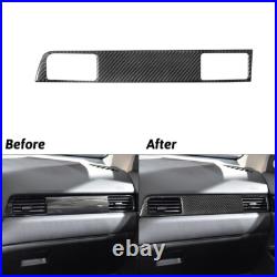 Carbon Fiber Full Full Interior Kit Set Trim Cover For Mitsubishi Outlander