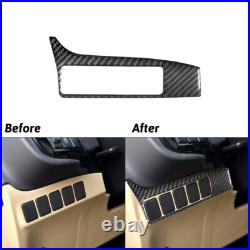 Carbon Fiber Full Full Interior Kit Set Trim Cover For Mitsubishi Outlander
