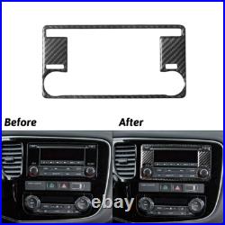 Carbon Fiber Full Full Interior Kit Set Trim Cover For Mitsubishi Outlander