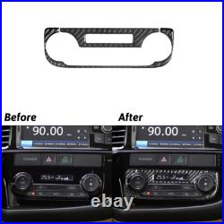 Carbon Fiber Full Full Interior Kit Set Trim Cover For Mitsubishi Outlander