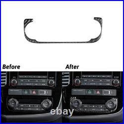 Carbon Fiber Full Full Interior Kit Set Trim Cover For Mitsubishi Outlander