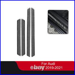 Carbon Fiber Full Interior Cover Set Trim For Audi A6 C8 2019-2021