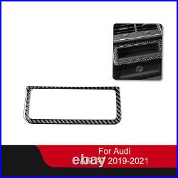 Carbon Fiber Full Interior Cover Set Trim For Audi A6 C8 2019-2021