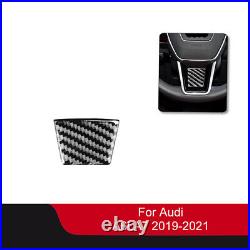 Carbon Fiber Full Interior Cover Set Trim For Audi A6 C8 2019-2021