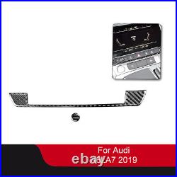 Carbon Fiber Full Interior Cover Set Trim For Audi A6 C8 2019-2021