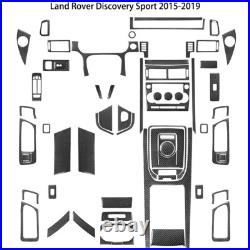 Carbon Fiber Full Interior Cover Trim For Land Rover Discovery Sport RHD