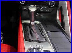 Carbon Fiber Full Interior Overlay Covers For Corvette C7 Z51 Stingray Body Kit
