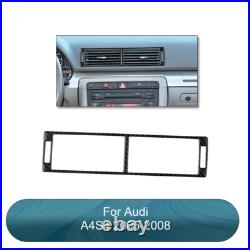 Carbon Fiber Full Interior Set Cover Trim For Audi A4 S line 2005-2007