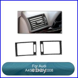 Carbon Fiber Full Interior Set Cover Trim For Audi A4 S line 2005-2007
