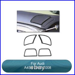 Carbon Fiber Full Interior Set Cover Trim For Audi A4 S line 2005-2007