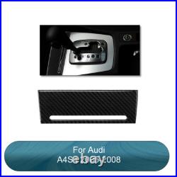Carbon Fiber Full Interior Set Cover Trim For Audi A4 S line 2005-2007