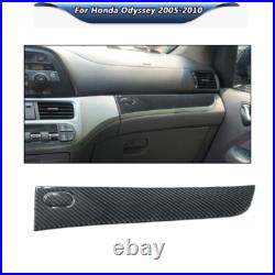 Carbon Fiber Full Set Kit Console Trim Interior Cover For Honda Odyssey 2005-10