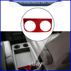 Carbon Fiber Full Set Kit Console Trim Interior Cover For Honda Odyssey 2005-10