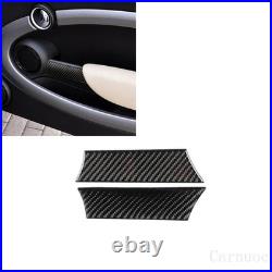 Carbon Fiber Full kits Interior Trim Set For Mini Cooper R55 R56