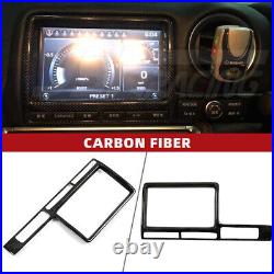 Carbon Fiber Inner Interior Monitor Cover Rhd For Nissan R35 Gtr 2008-2016