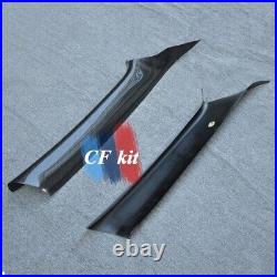 Carbon Fiber Interior A Pillar Panel Trim For 2008Up Mitsubishi Lancer EVO 10 X