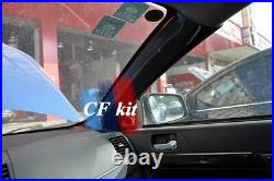 Carbon Fiber Interior A Pillar Panel Trim For 2008Up Mitsubishi Lancer EVO 10 X