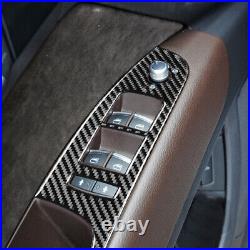 Carbon Fiber Interior Accessories Whole Kit Cover Trim For Audi Q7 2008-2015