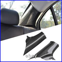 Carbon Fiber Interior C Pillar Panel Trim Cover For Mitsubishi Evolution X EVO10