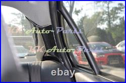 Carbon Fiber Interior C Pillar Panel Trim Cover For Mitsubishi Evolution X EVO10