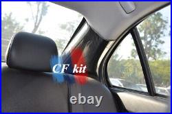 Carbon Fiber Interior C Pillar Panel Trims For 2008-09 Mitsubishi Lancer EVO10 X