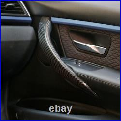 Carbon Fiber Interior Center Console Dashboard Cover Trim For BMW F30 F36 F80 M3