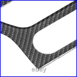 Carbon Fiber Interior Center Console GPS Panel Cover Trim For All Model