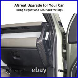 Carbon Fiber Interior Center Console Trim For Land Rover Defender L663 2020-2025