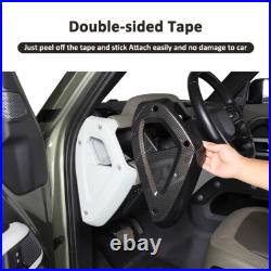 Carbon Fiber Interior Center Console Trim For Land Rover Defender L663 2020-2025