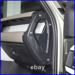 Carbon Fiber Interior Center Console Trim For Land Rover Defender L663 2020-2025