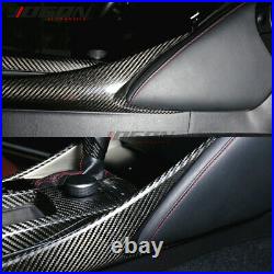 Carbon Fiber Interior Center Console Trim For Lexus IS 250 300 350 2013- 2016